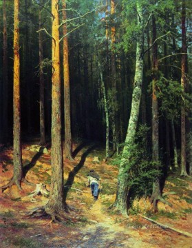 松林 1878 古典的な風景 イワン・イワノビッチ Oil Paintings
